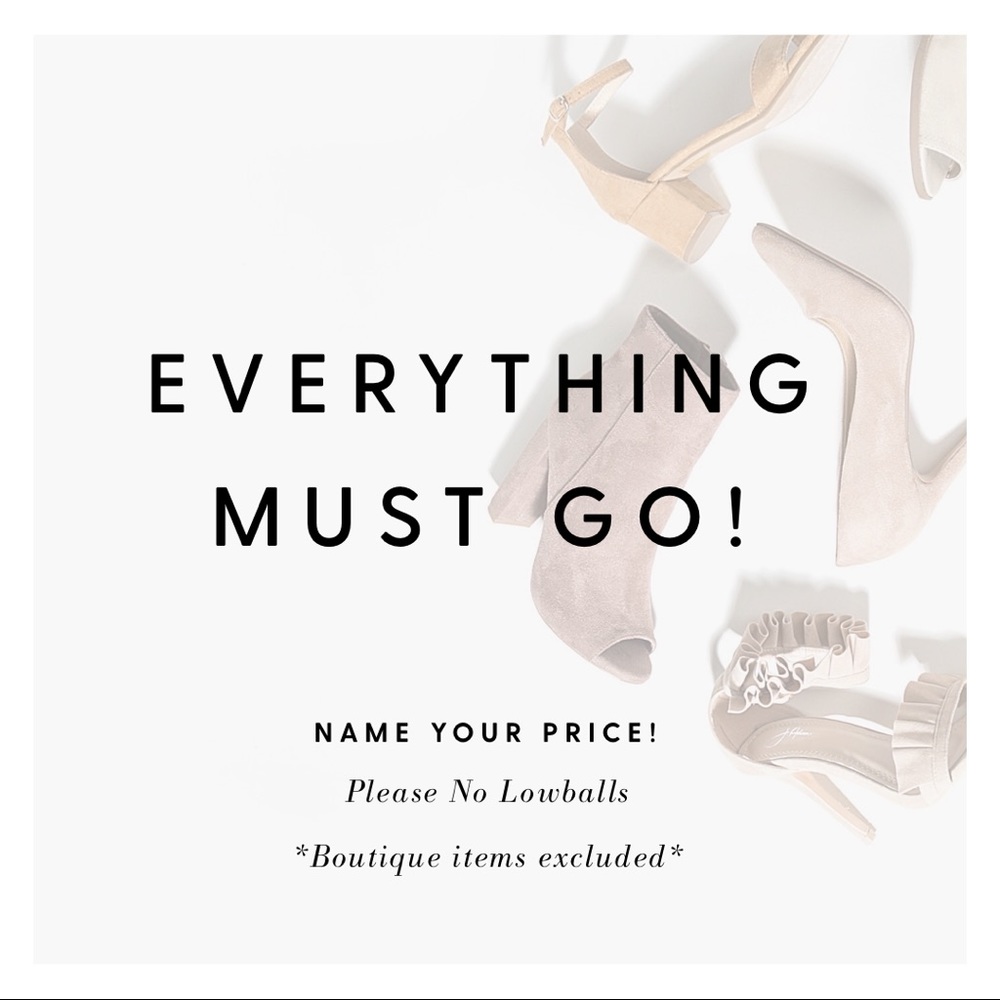 Closet Clearout Sale!